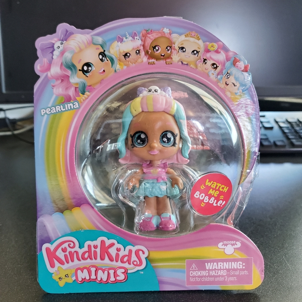 Kindi Kids Minis Bobble Doll Pearlina Figure